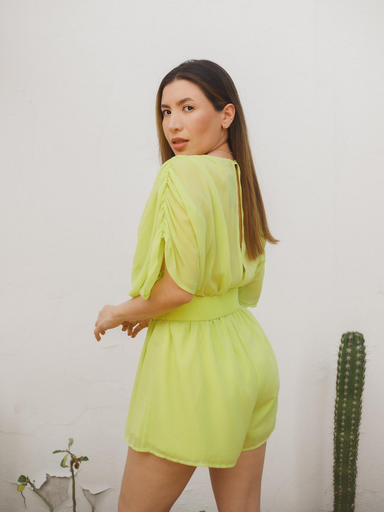 Romper verde lima