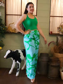 Pantalon estampado Wide leg