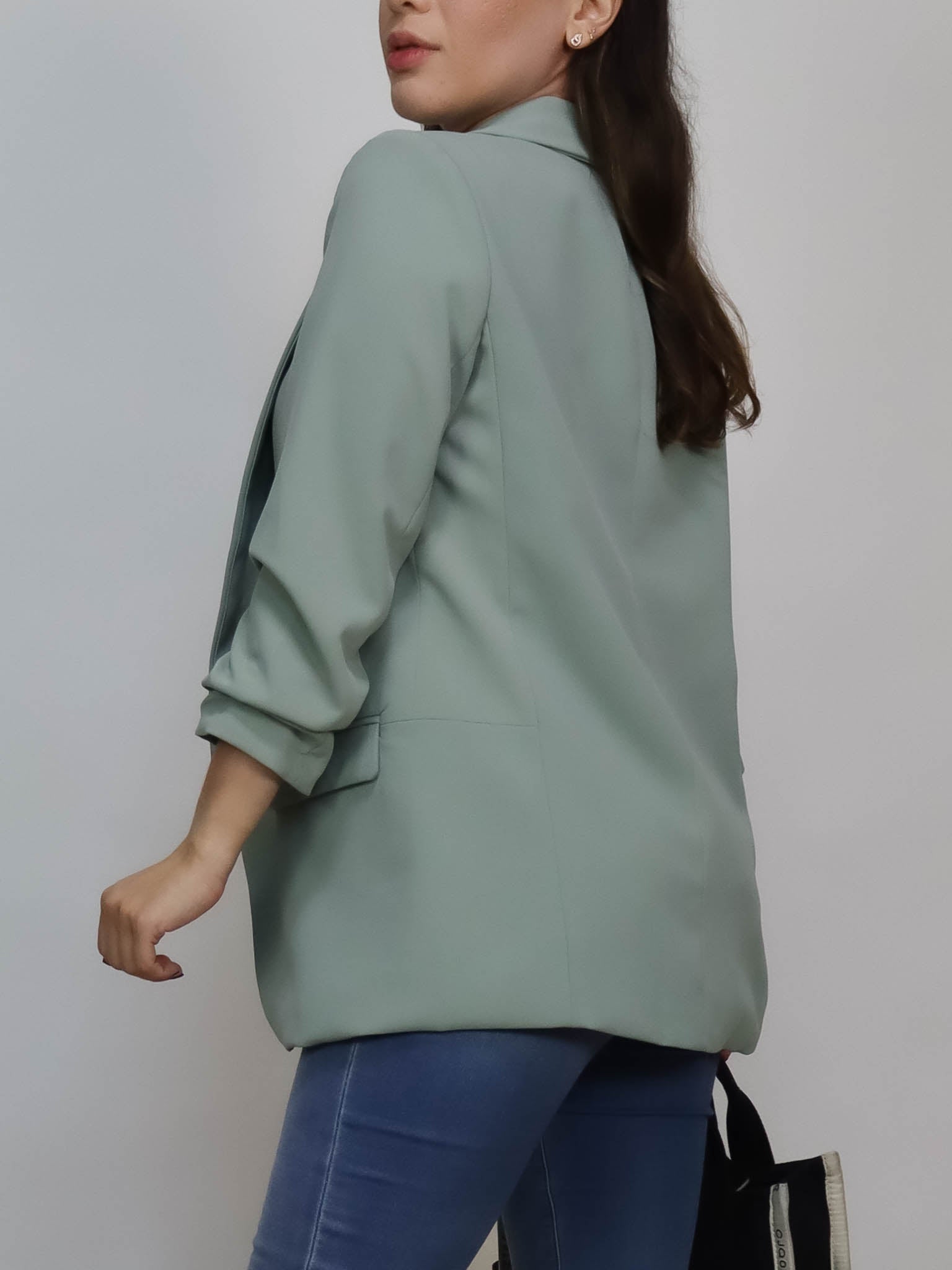 Blazer Verde Con Camicia Blu E Chino - Foto 10