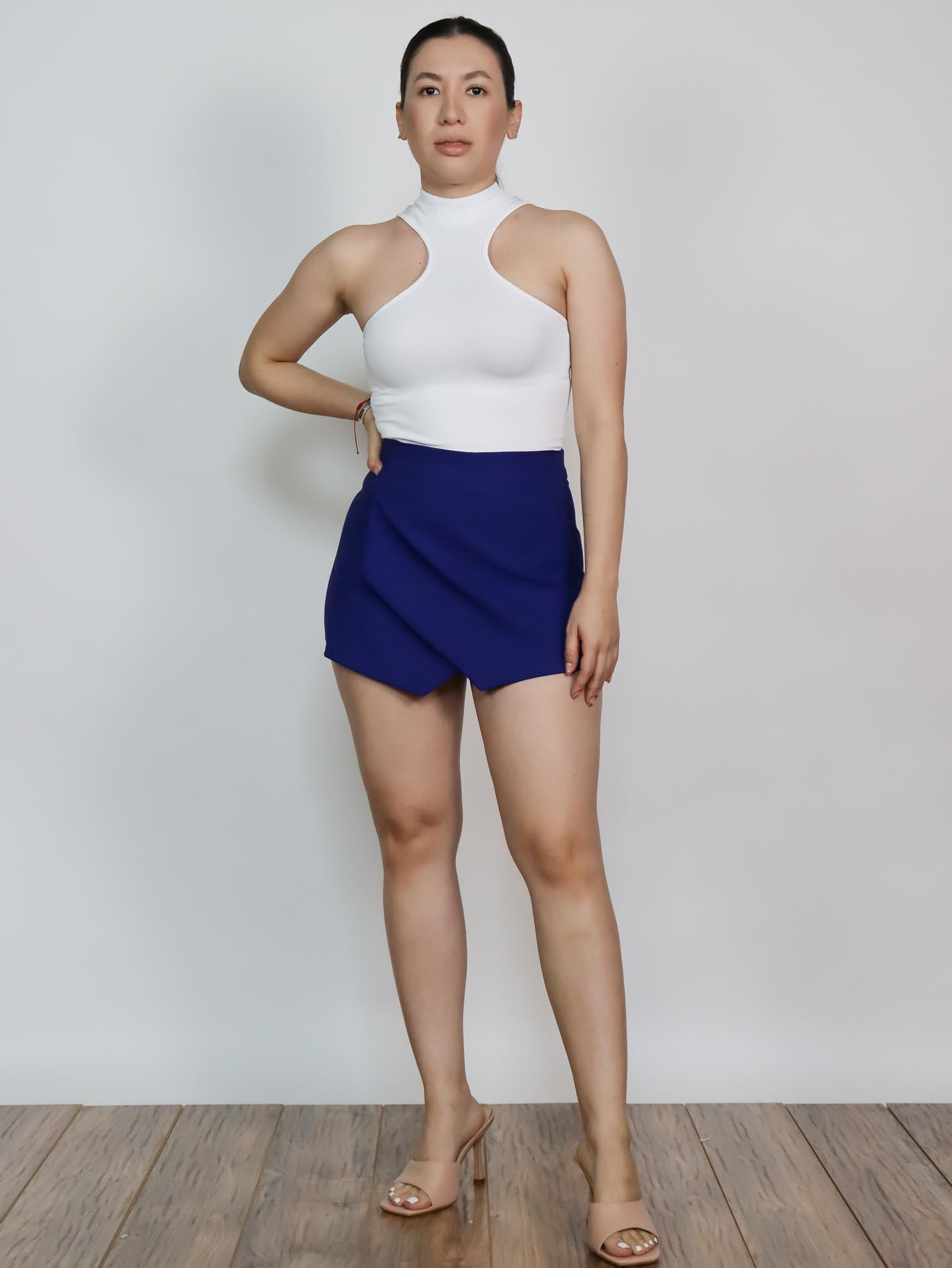 Short falda stretch