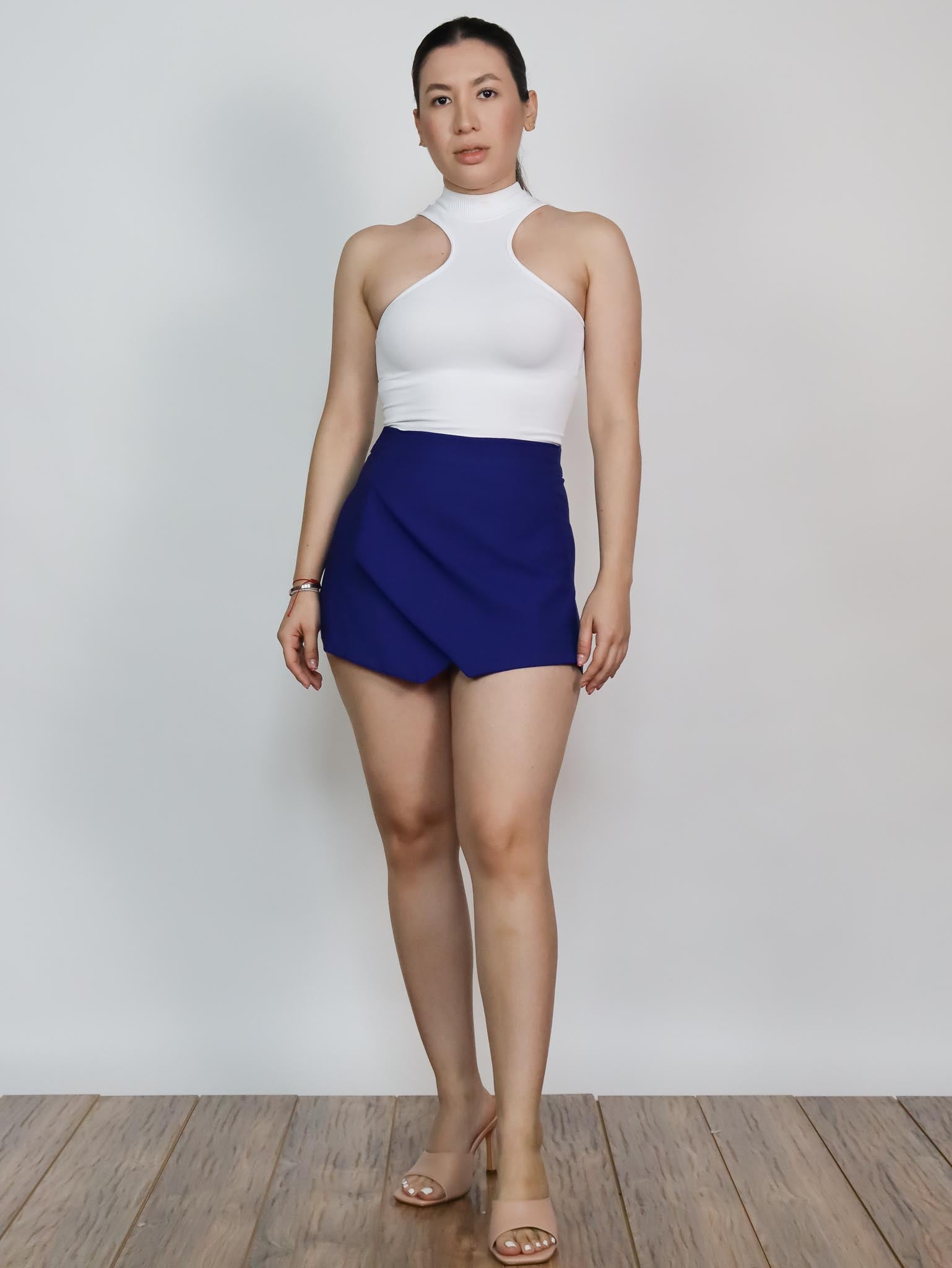 Short falda stretch