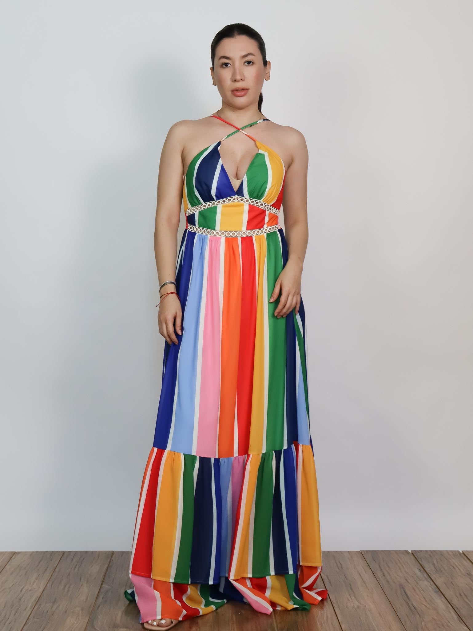 Vestido rainbow